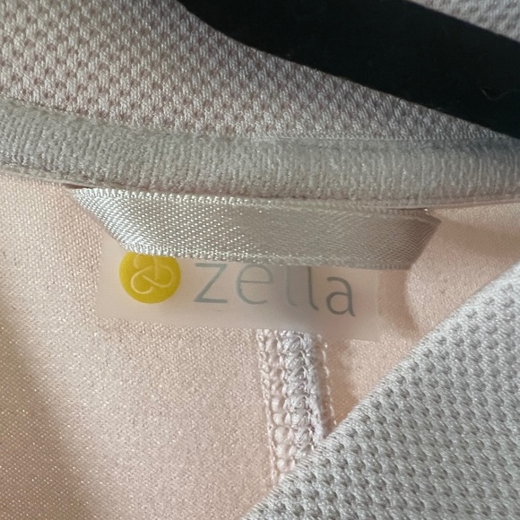 Zella Arise Luxe bomber jacket button up light pink - Picture 4 of 17